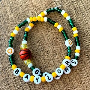 Baylor University Basketball Bracelets